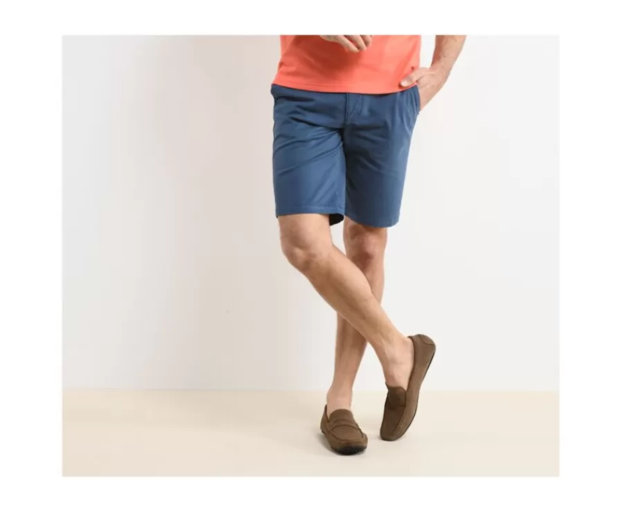 Sale Bermuda chino hombre Azul nórdico Barry Bermudas Chino