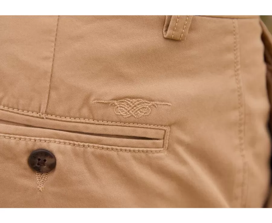 Cheap Bermuda chino hombre Camel Barry Bermudas Chino