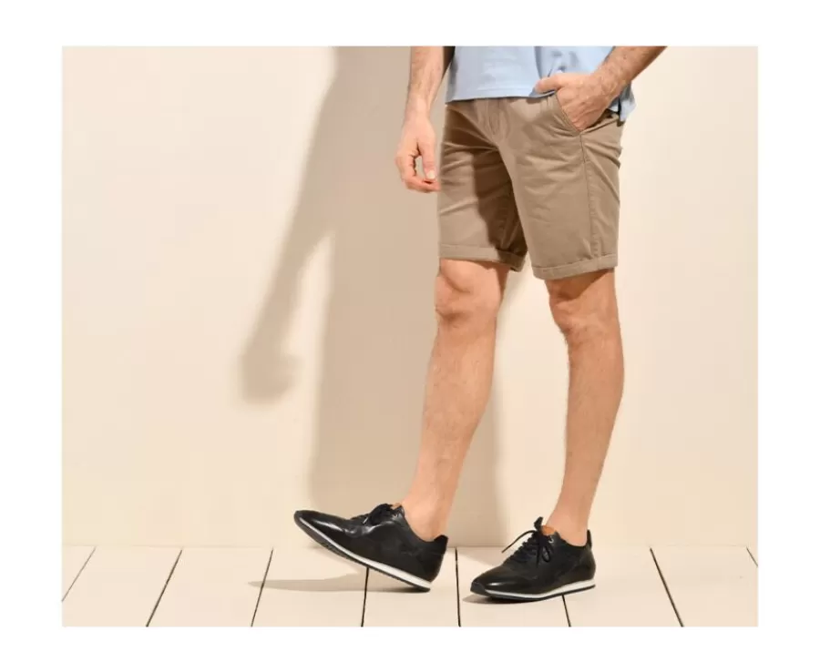 Cheap Bermuda tipo chino para hombre Topo claro Barry Bermudas Chino