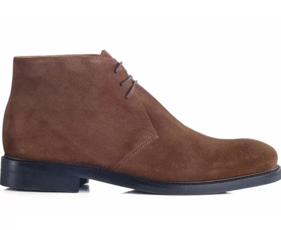New Botines de hombre terciopelo Habana Greenwich Gomme City Ii Zapatos Confort | Botas Y Botines