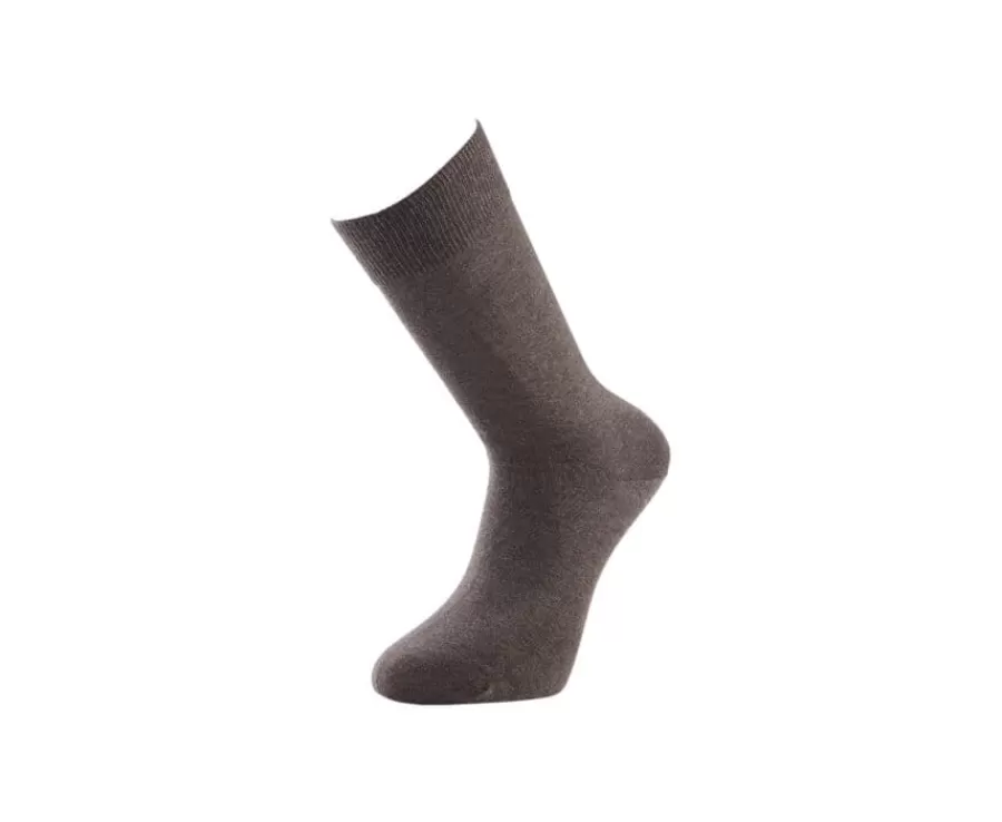 Hot Calcetines de algodón fino para hombre Chocolate moteado Calcetines