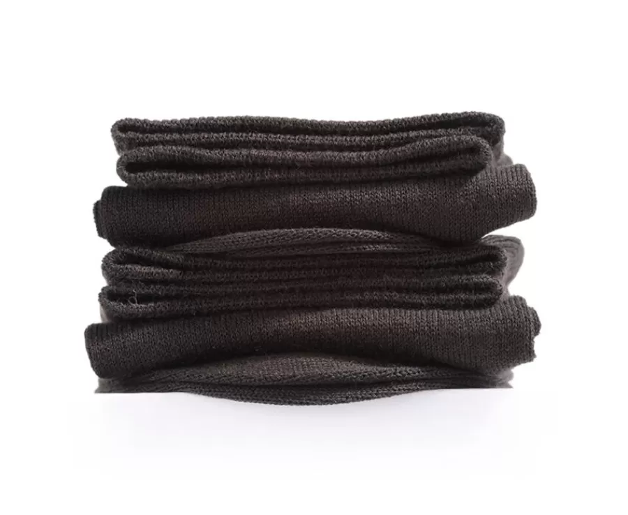 Best Calcetines de algodón fino para hombre Marrón Calcetines