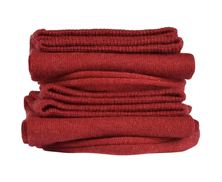 Best Calcetines de algodón fino para hombre Rojo moteado Calcetines