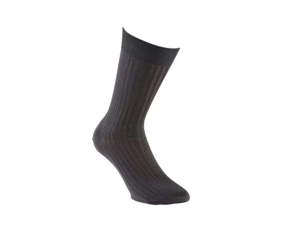 Best Calcetines en canale Hilo de Escocia para hombre Antracita Calcetines
