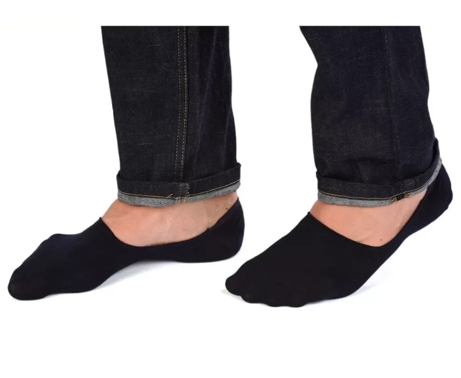 Cheap Calcetines invisibles de hombre Azul marino Calcetines
