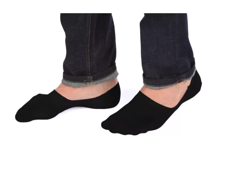 Sale Calcetines invisibles para hombre Negro Calcetines