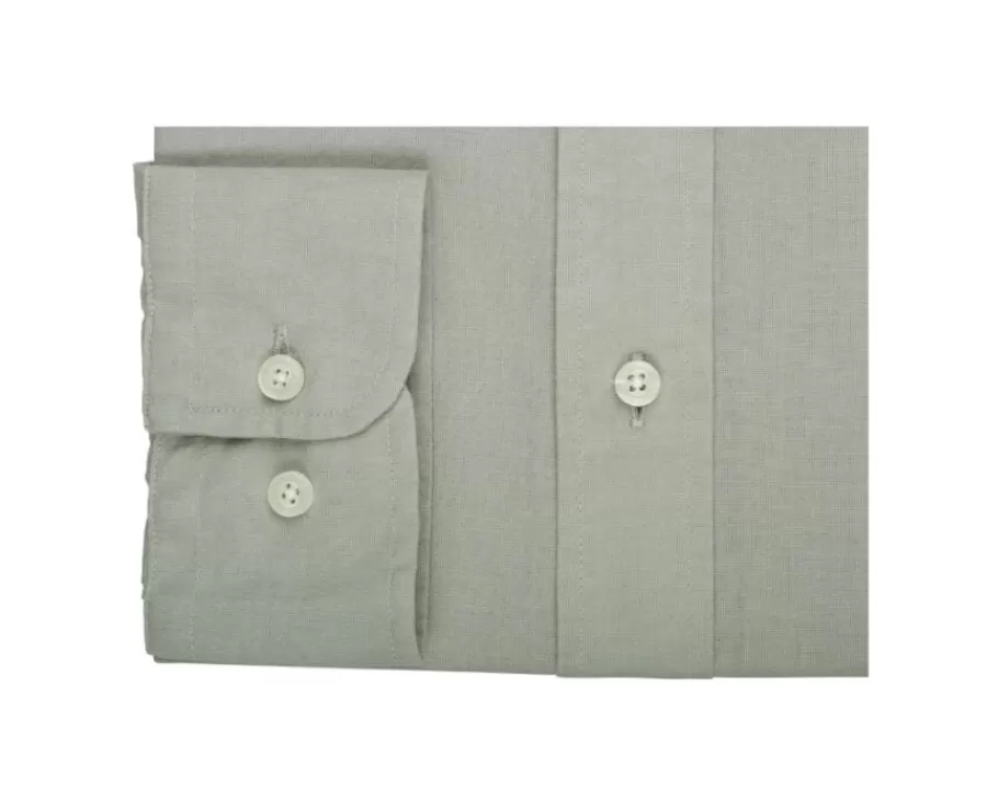 camisa_de_lino_y_algodn_verde_tila_colten_5.webp Online Camisa de lino y algodón Verde tila Colten Corte Estándar | Camisas Blancas