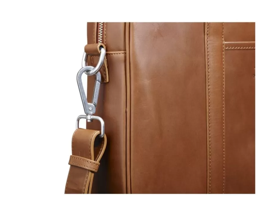 Store Cartera de hombre de piel con bandolera Dorado Karlington Iii Maletínes, Bolsos Y Guantes