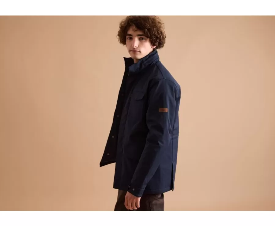 Best Chaqueta Azul Marino Oscuro Arthold Abrigos Y Gabardinas