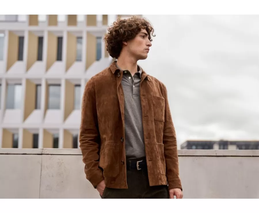 Cheap Chaqueta de cuero para hombre Havana Faustin Cazadoras Y Chaquetas De Cuero