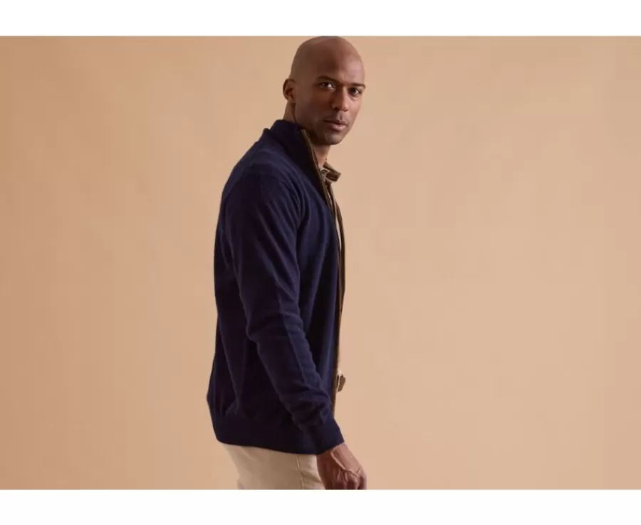 Best Sale Cárdigan de lana Navy para hombre Kanther Cárdigans | Jerséis De Punto