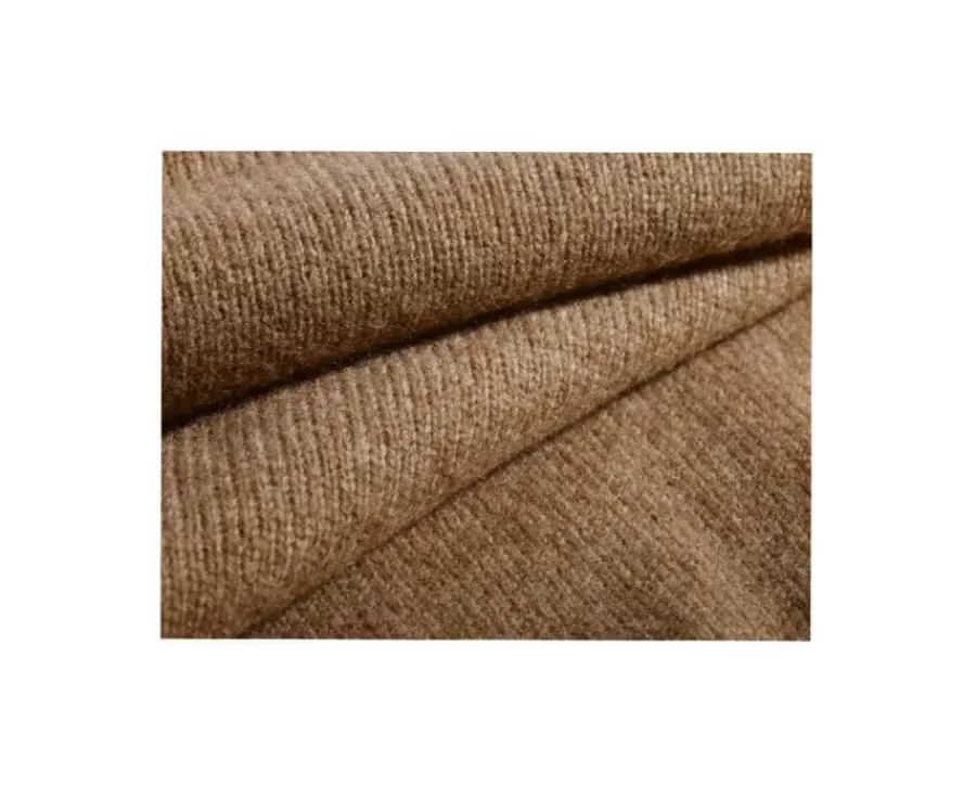 Online Jersey de hombre de lana con cuello con cremallera Avellana moteado Kenneth Jerséis De Cuello Cremallera | Jerséis De Punto