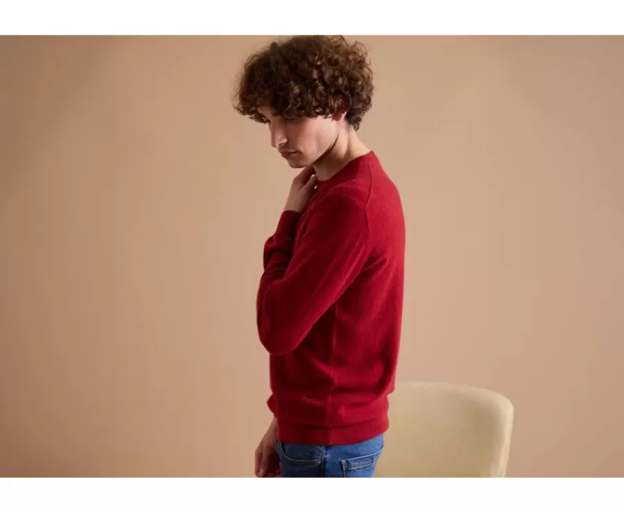 Cheap Jersey de lana con cuello redondo Rojo Conan Jerséis De Punto | Jerséis Cuello Redondo
