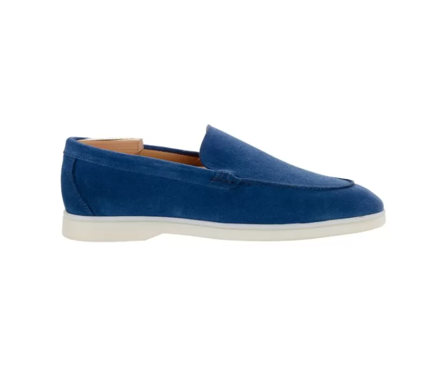 Outlet Mocasines de terciopelo hombre índigo Manasota Ii Mocasines Y Drivers