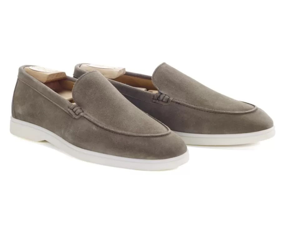 Flash Sale Mocasines de terciopelo hombre Terciopelo Caqui Manasota Ii Mocasines Y Drivers