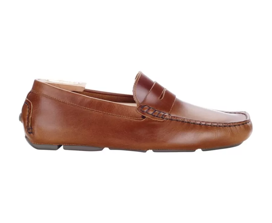 New Mocasín hombre verano Castaño Seacrest Ii Mocasines Y Drivers