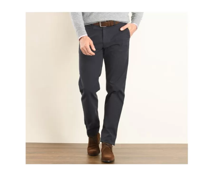 Online Pantalón chino para hombre Azul marino Jerry Ii Pantalones Chino | Pantalones Rectos