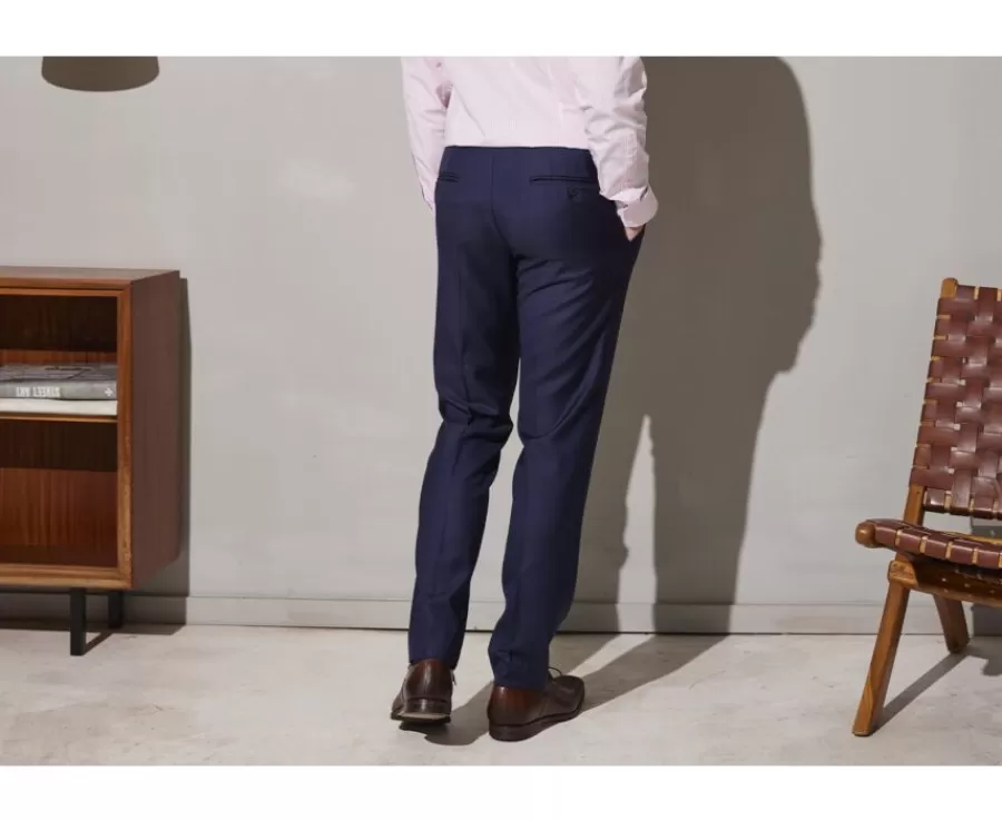 Hot Pantalón de traje de hombre Azul petróleo Lazare Pantalones De Traje