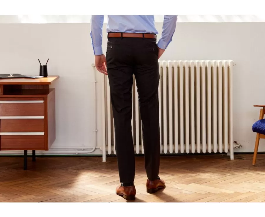 Flash Sale Pantalón de traje Gris antracita para hombre Lazare Pantalones De Traje