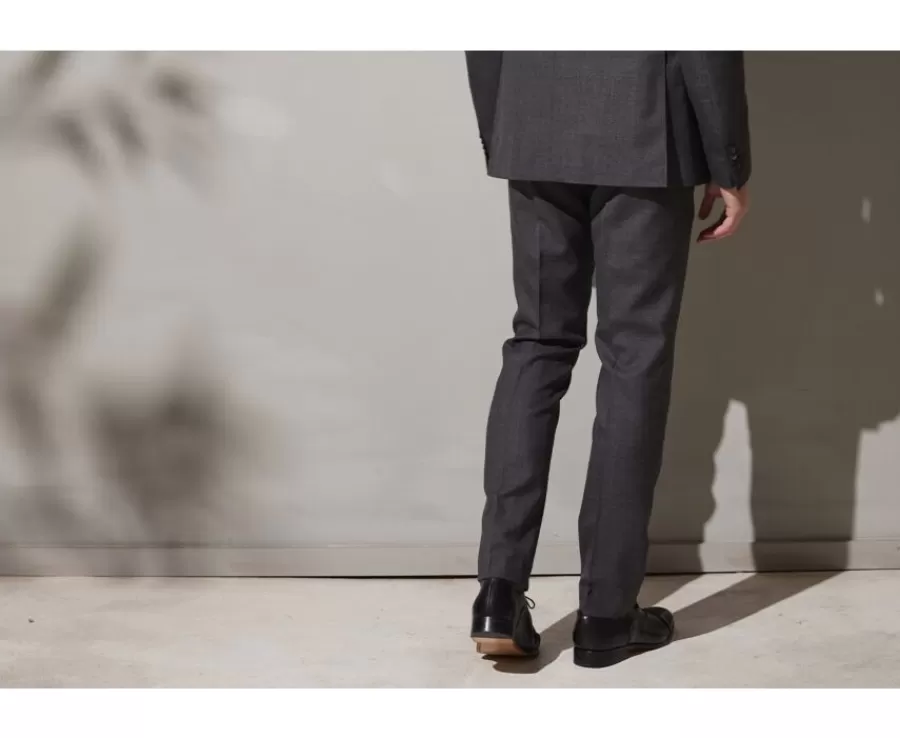 Fashion Pantalón de traje Gris medio para hombre Lazare Pantalones De Traje