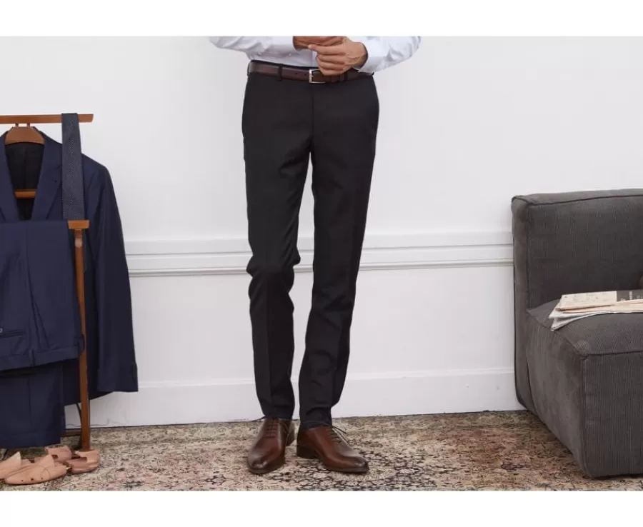 Clearance Pantalón de traje Negro para hombre Lazare Pantalones De Traje