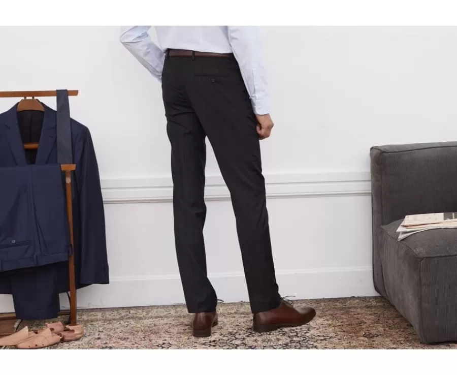 Clearance Pantalón de traje Negro para hombre Lazare Pantalones De Traje