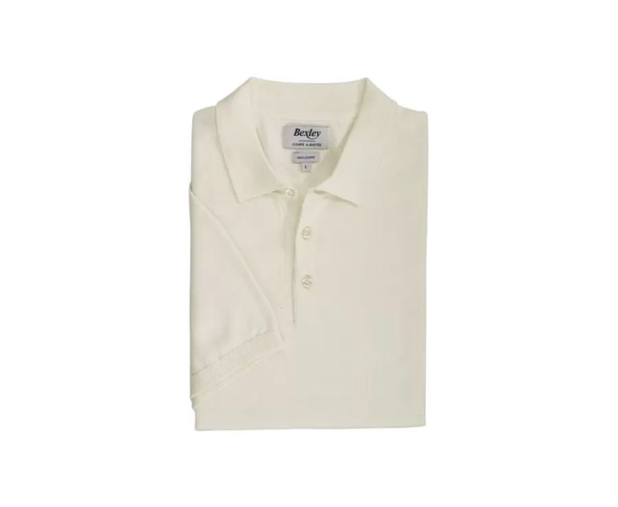 Online Polo de hombre Crudo Braiden Polos De Vestir | Polos Corte Ajustado
