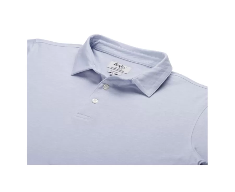 Best Sale Polo de hombre de manga larga Azul Claro Aiden Ml Polos Manga Larga | Polos