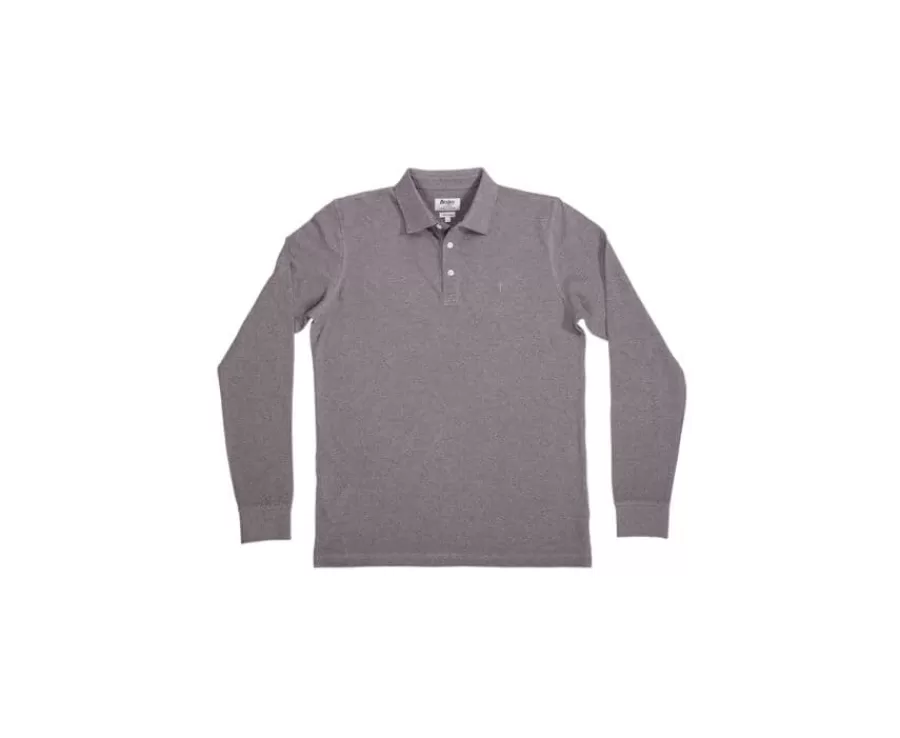 New Polo de hombre de manga larga Topo moteado Alec Ii Ml Polos Manga Larga | Polos