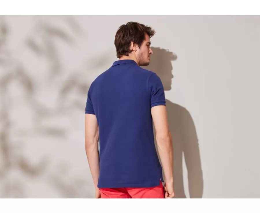 Flash Sale Polo para hombre Azul Navy Andy Ii Polos Corte Ajustado