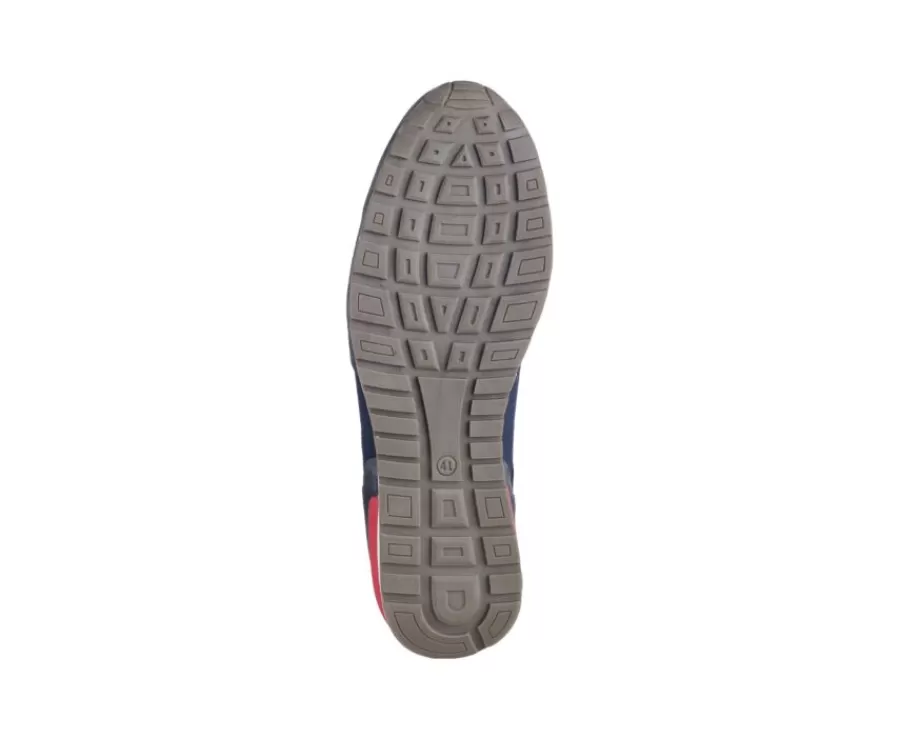 Fashion Zapatillas de hombre Terciopelo Verde Oscuro y Marino Canberra Ii Zapatillas