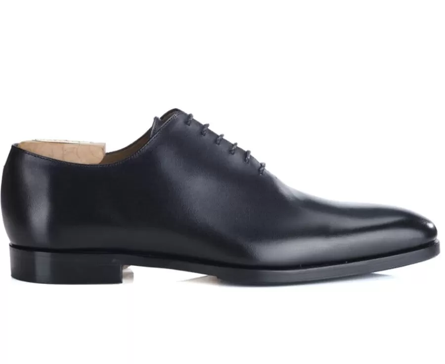 Discount Zapato Oxford para hombre Negro con suela de cuero con patin Bellagio Patin Zapatos Confort | Zapatos Oxford