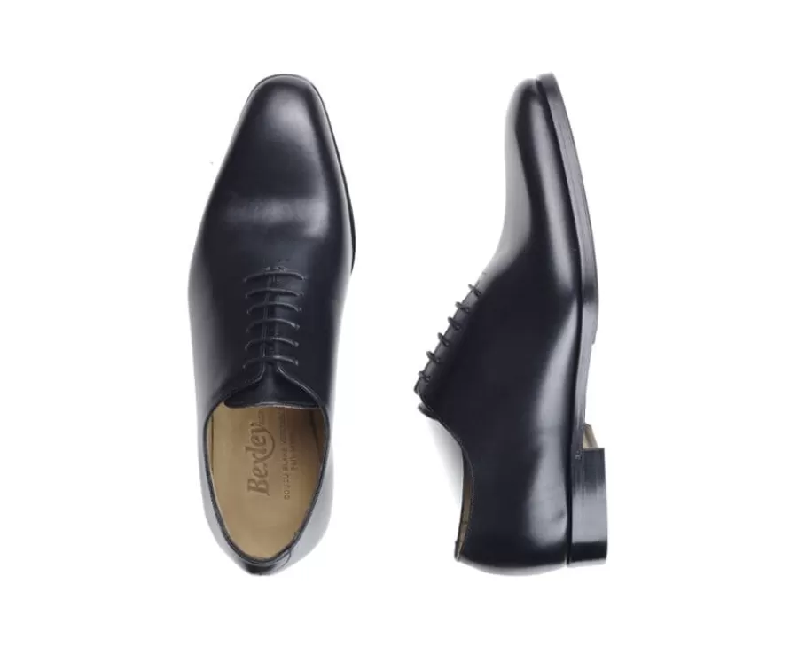 Discount Zapato Oxford para hombre Negro con suela de cuero con patin Bellagio Patin Zapatos Confort | Zapatos Oxford
