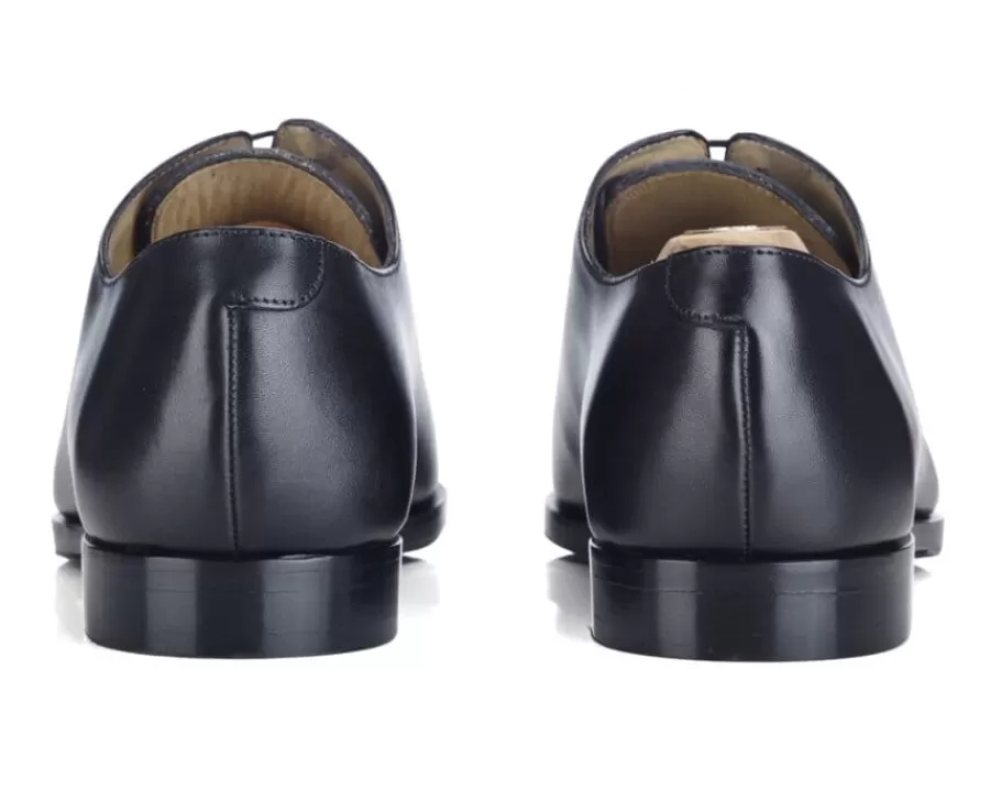Discount Zapato Oxford para hombre Negro con suela de cuero con patin Bellagio Patin Zapatos Confort | Zapatos Oxford