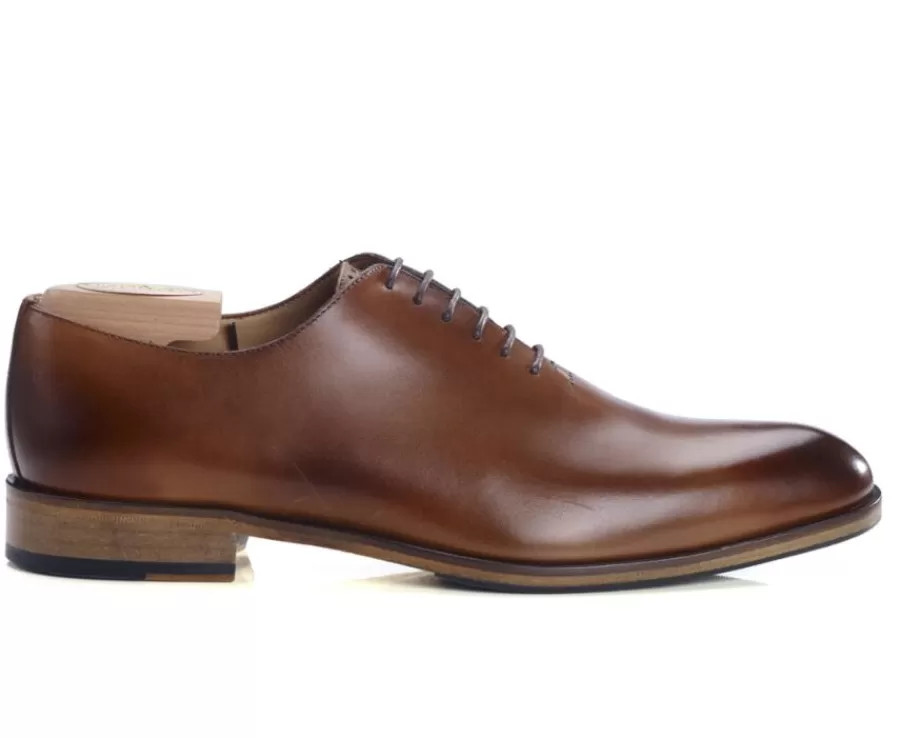 New Zapatos Oxford de piel hombre Dorado patinado Peter Patin Zapatos De Boda | Zapatos Oxford