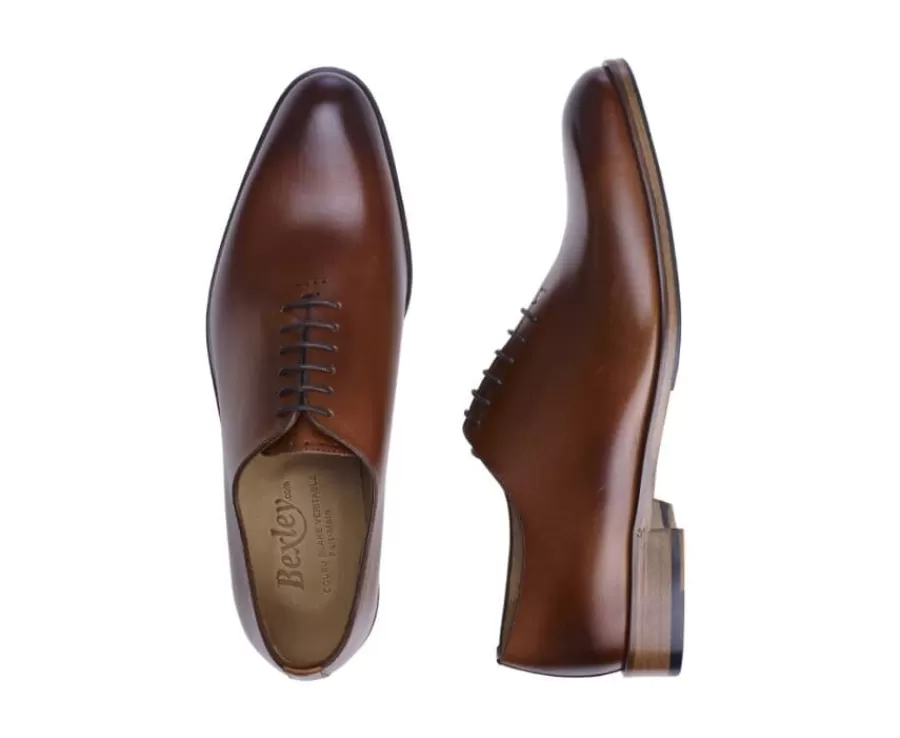 New Zapatos Oxford de piel hombre Dorado patinado Peter Patin Zapatos De Boda | Zapatos Oxford