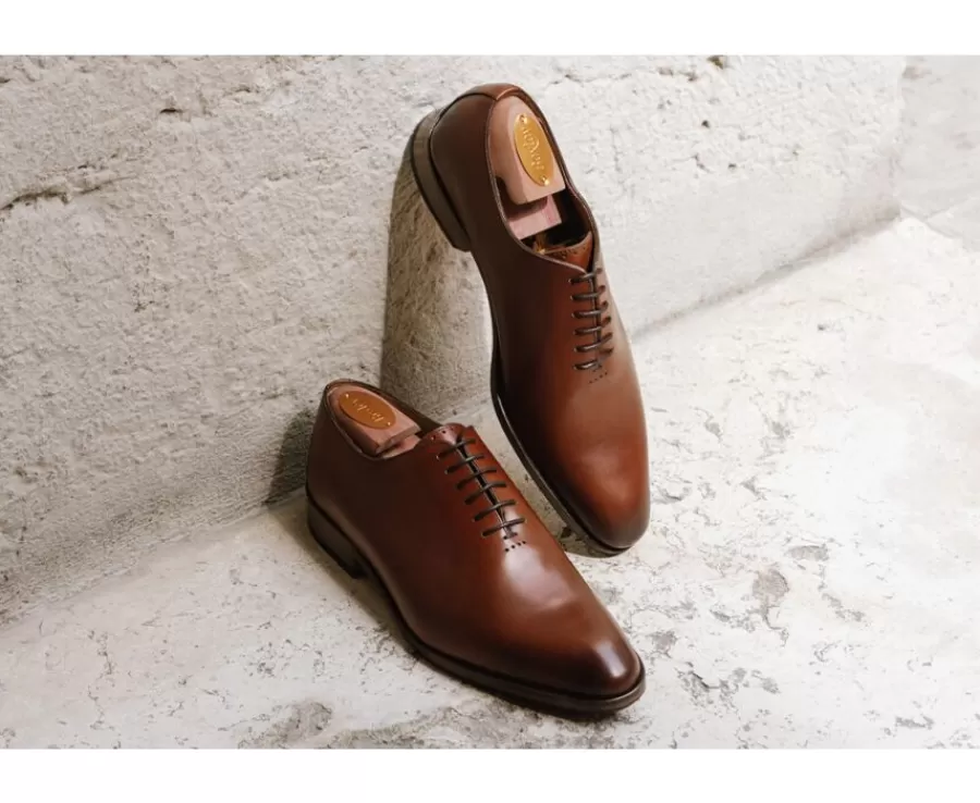 New Zapatos Oxford de piel hombre Dorado patinado Peter Patin Zapatos De Boda | Zapatos Oxford