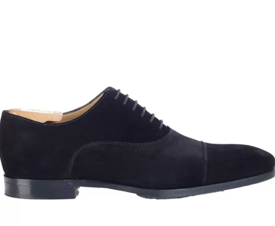 Sale Zapatos Oxford hombre Terciopelo Negro Spezia Ii Patin Zapatos De Boda